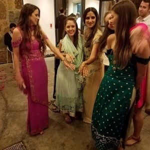 Fucsia Lehenga Choli - Indian Wedding